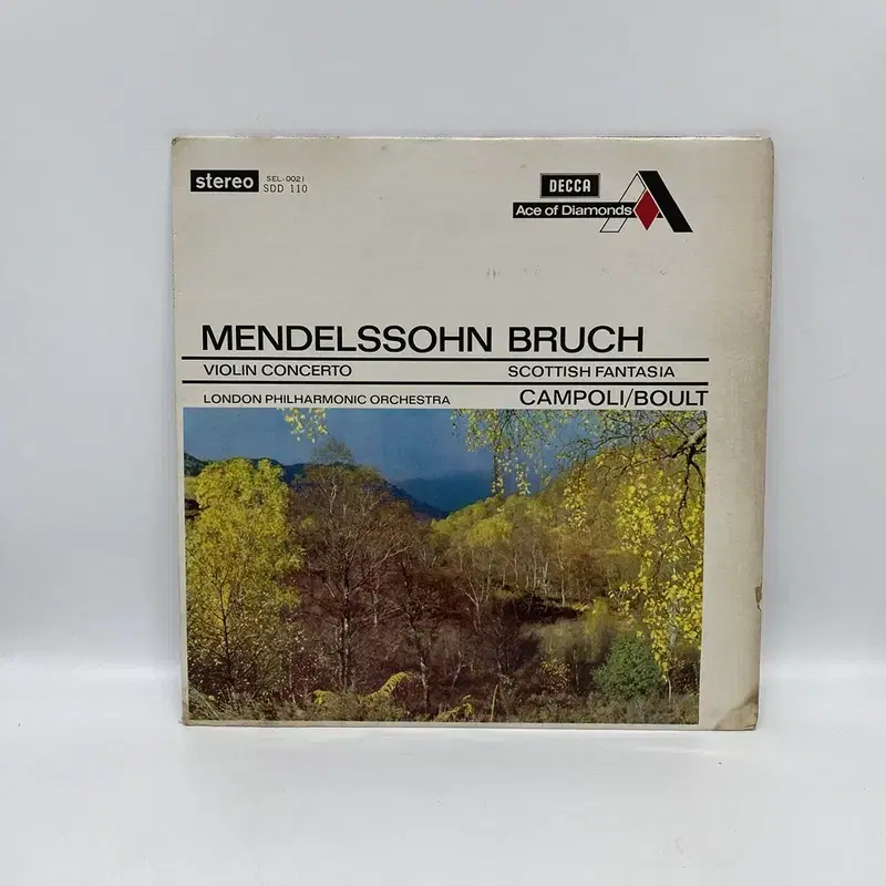 MENDELSSOHN BRUCH  LP / AA7173